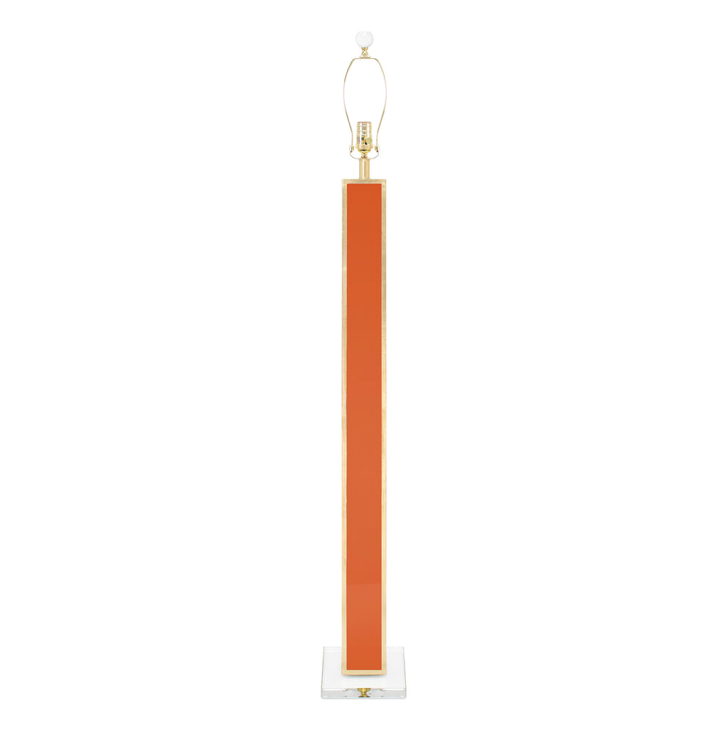 65" Blair Floor Lamp - Orange - Couture Lamps