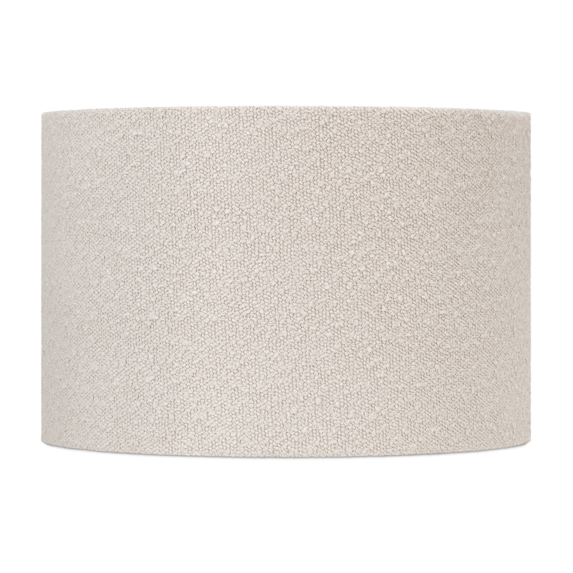 Natural Tan Boucle Lamp Shade - Couture Lamps