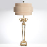 33"H Deco Mirrored Table Lamp - Couture Lamps