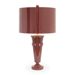 31"H Teinte Table Lamp - Burgundy - Couture Lamps