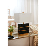 San Simeon Table Lamp, Black - Couture Lamps