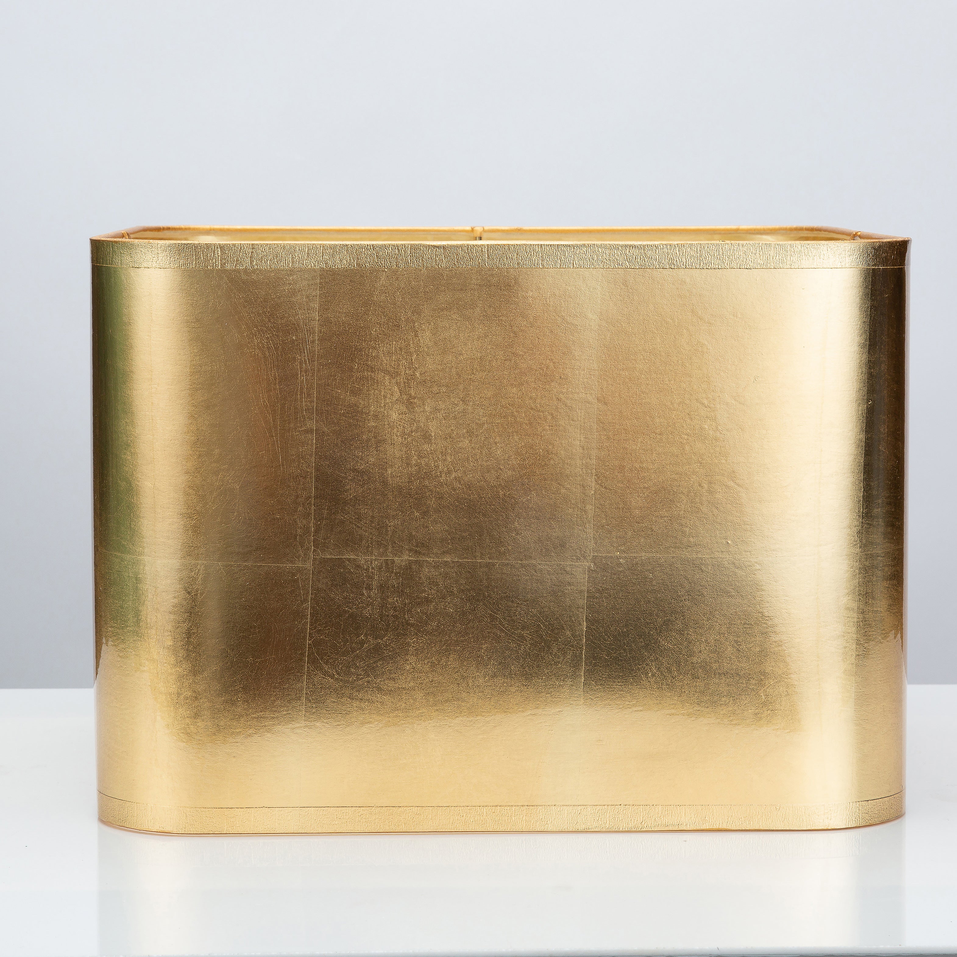 Square Gold Foil Lamp Shade 14/14 x 14/14 x 10" - Couture Lamps