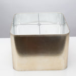 Square Antique Silver Foil Lamp Shade 14/14 x 14/14 x 10" - Couture Lamps