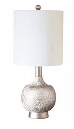 28" Atwater Table Lamp - Silver - Couture Lamps