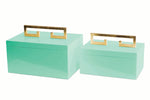 Avondale Boxes [Set of 2] Mint - Couture Lamps