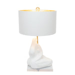 Bettina White Table Lamp - Couture Lamps