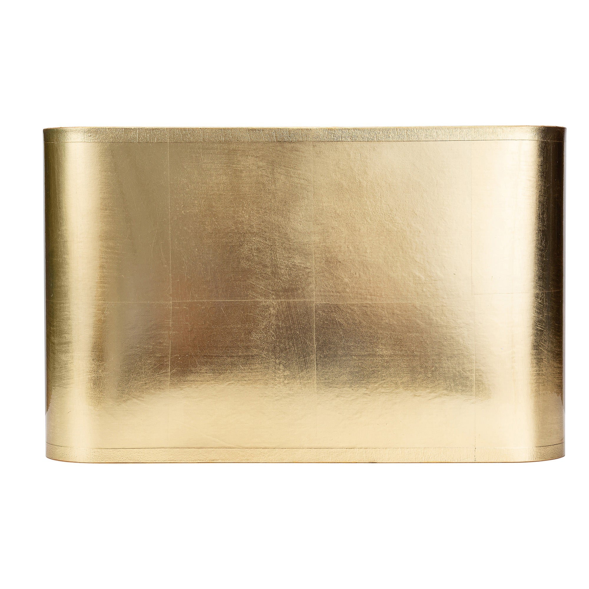 Rectangular Gold Foil Lamp Shade 16/9 x 16/9 x 10" - Couture Lamps