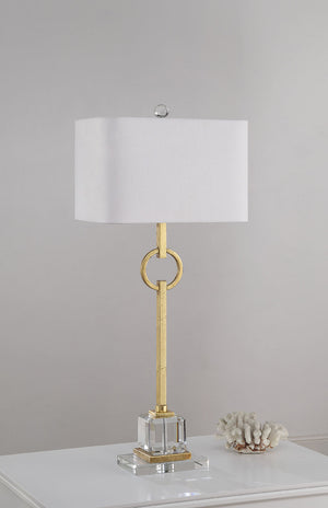 Elaina Gold Table Lamp - Couture Lamps