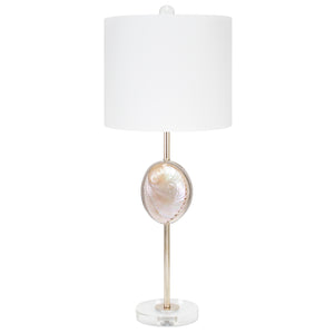 Eastport Lamp with 12x12x10 White Crisp Shade - Couture Lamps