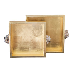 Astoria Quartz Trays [Set of 2] - Couture Lamps