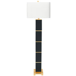 Jacques Black Floor Lamp - Black - Couture Lamps