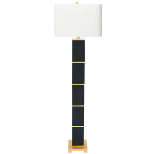 Jacques Black Floor Lamp - Black - Couture Lamps