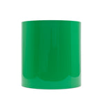 Leaf Green Lacquer Shade with Silver Lining - Couture Lamps