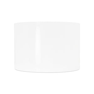 White Lacquer Shade with Gold Lining 16 x 16 x 11" - Couture Lamps