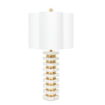 Quatrefoil Lamp White - Couture Lamps